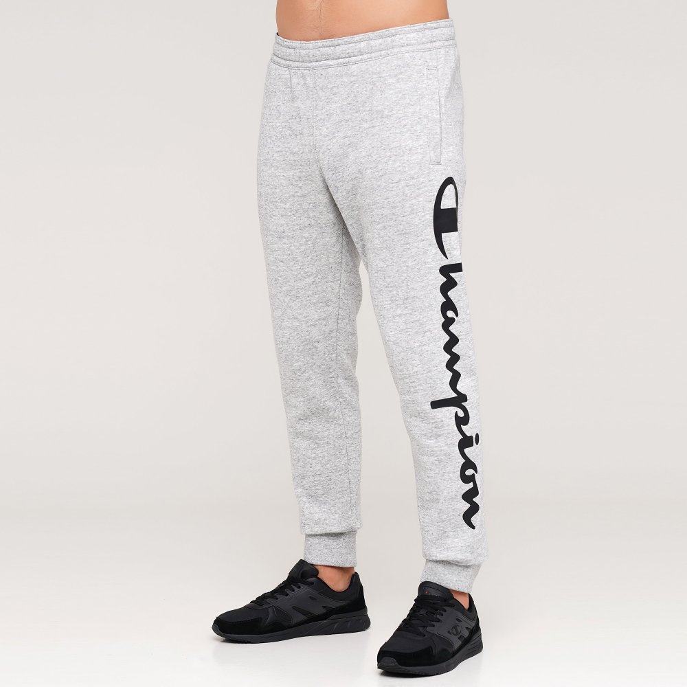 

Мужские спортивные штаны Champion Rib Cuff Pants Серый 44 (cha214961-NOXM/NBK)