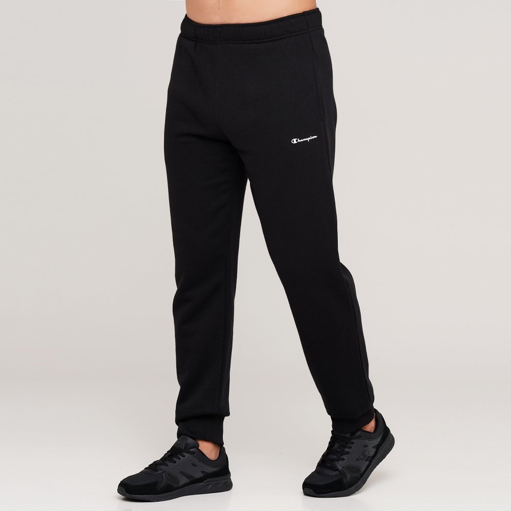 

Мужские спортивные штаны Champion Rib Cuff Pants Черный 48 (cha214956-NBK)
