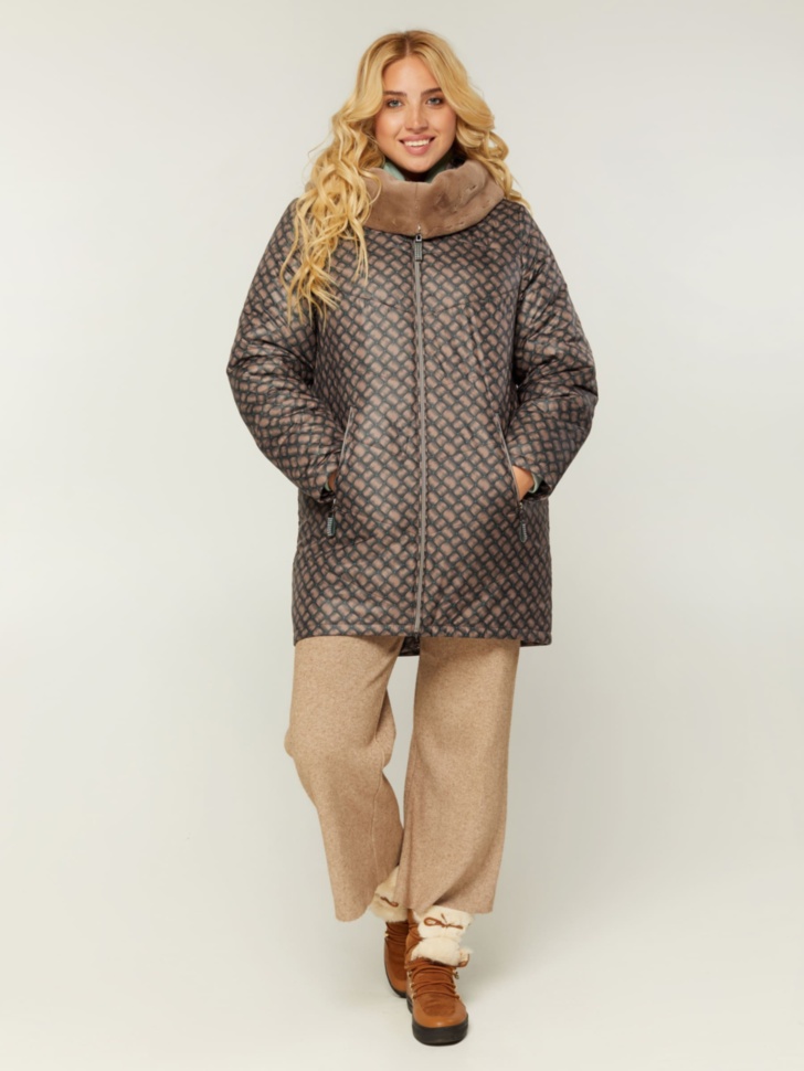 

Куртка Mirage Style 2241 56 Коричневий