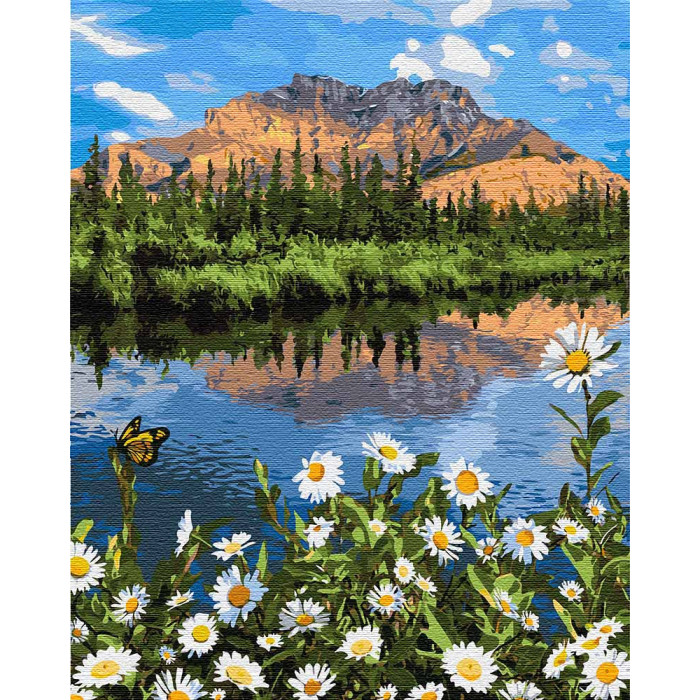

Картина по номерам. "Горный пейзаж" 40*50см KHO2833