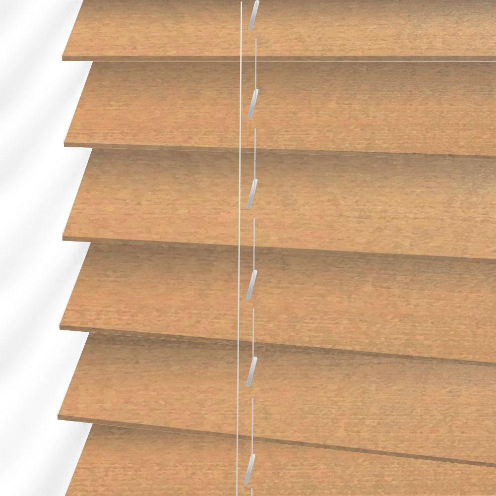 

Жалюзи деревянные горизонтальные 50x160 cм 50 мм кленовый Sundeco