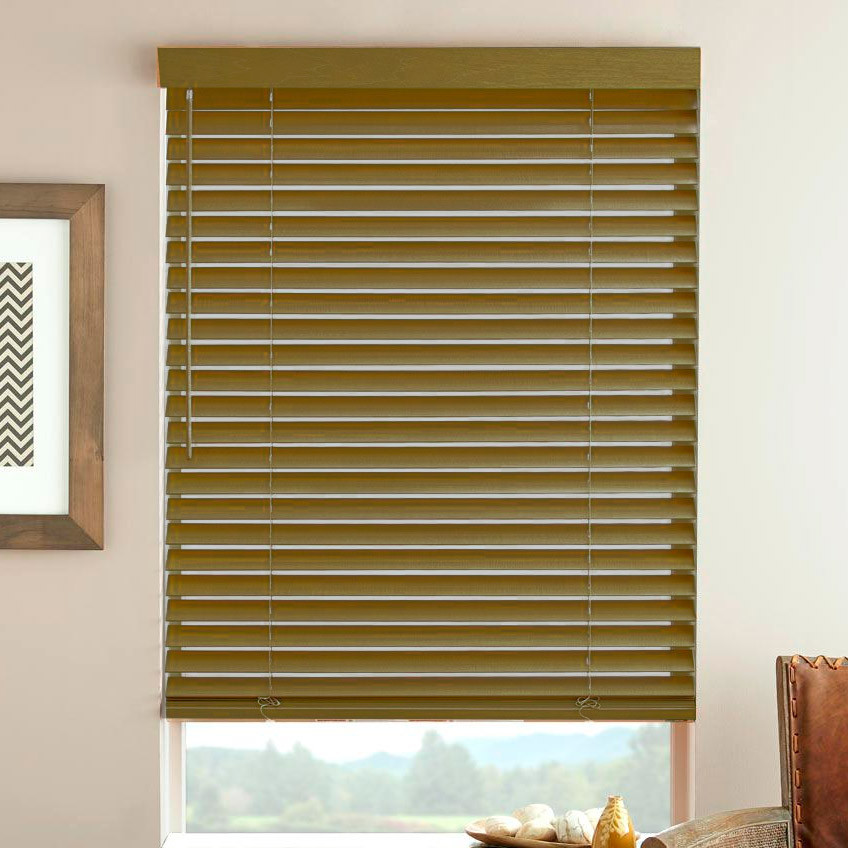 

Жалюзи бамбуковые горизонтальные 40x160 cм 25 мм оливковый Sundeco