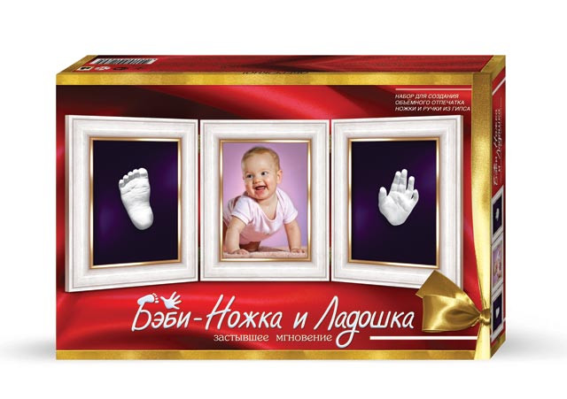

Набор для создания слепка "Бэби ножка и ладошка" 2741