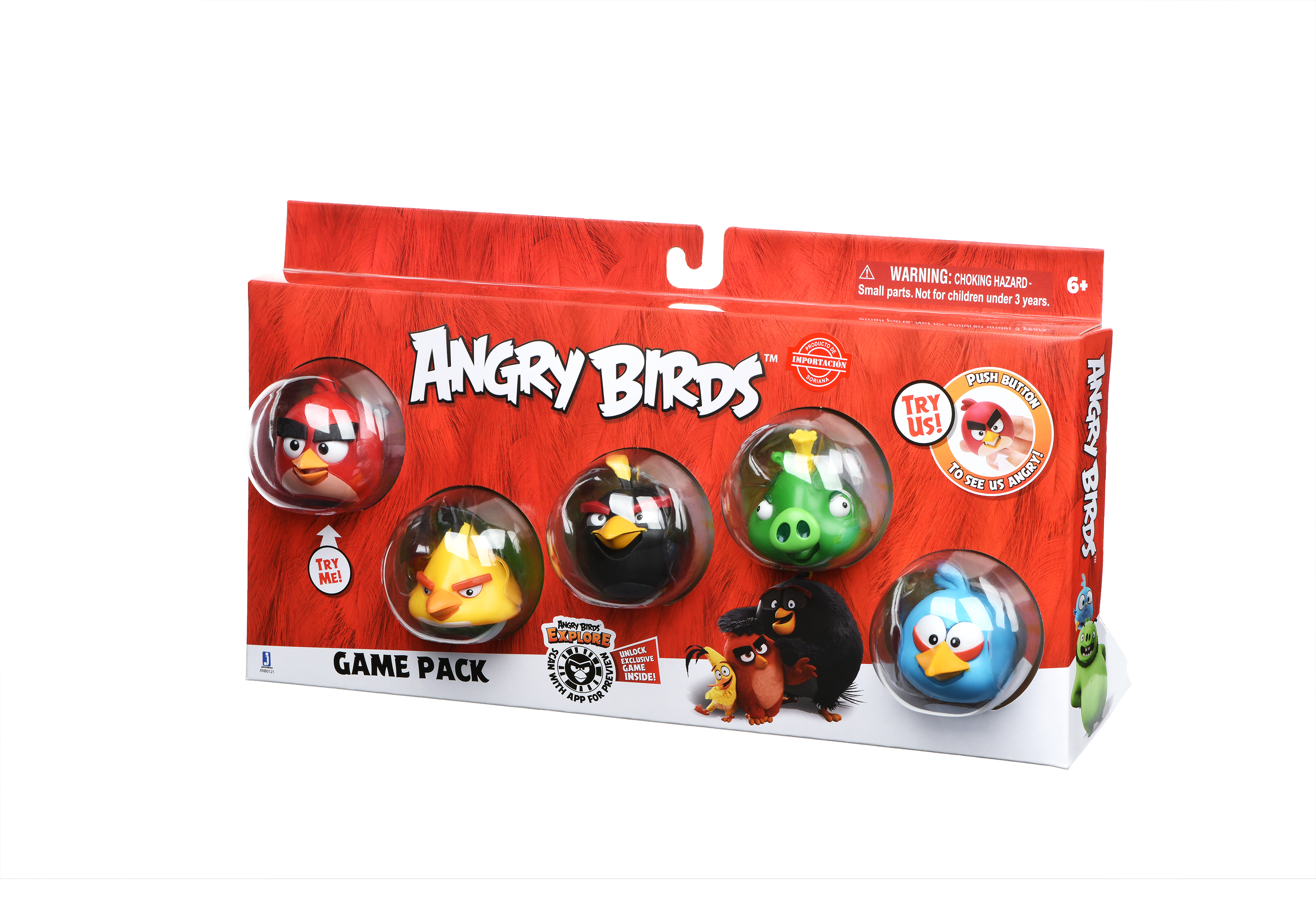 

Набір Jazwares Angry Birds ANB Game Pack Core Character (ANB0121)