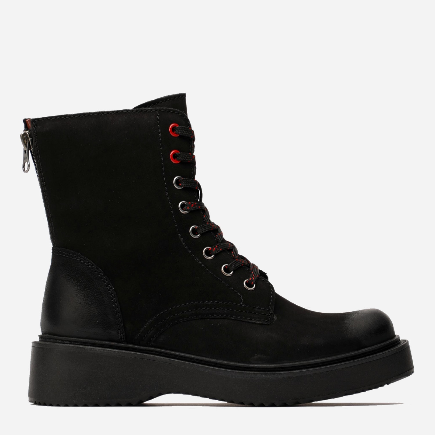 Акція на Жіночі черевики високі Lasocki WI16-CURRIE-06 38 Чорні від Rozetka