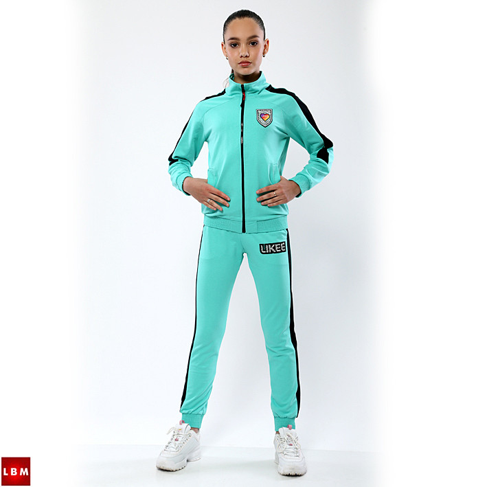 

Подростковый спортивный костюм на девочку LBM ADD10 134 см Мята