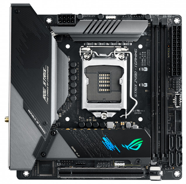 

Материнская плата Asus ROG Strix Z490-I Gaming (s1200, Intel Z490, PCI-Ex16)