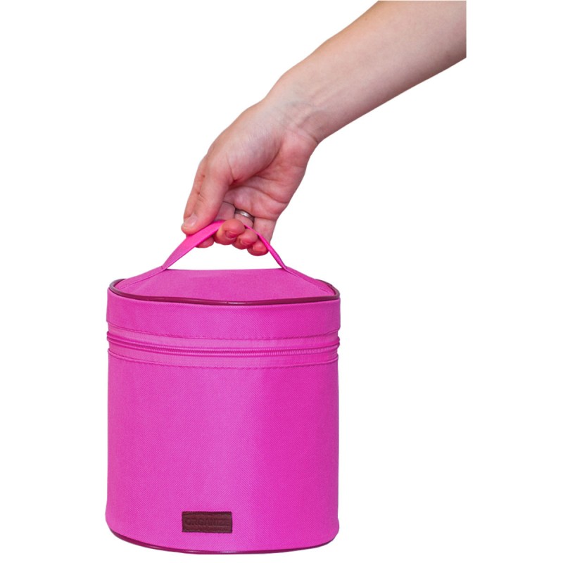 

Круглый органайзер для косметики K009-pink (розовый)
