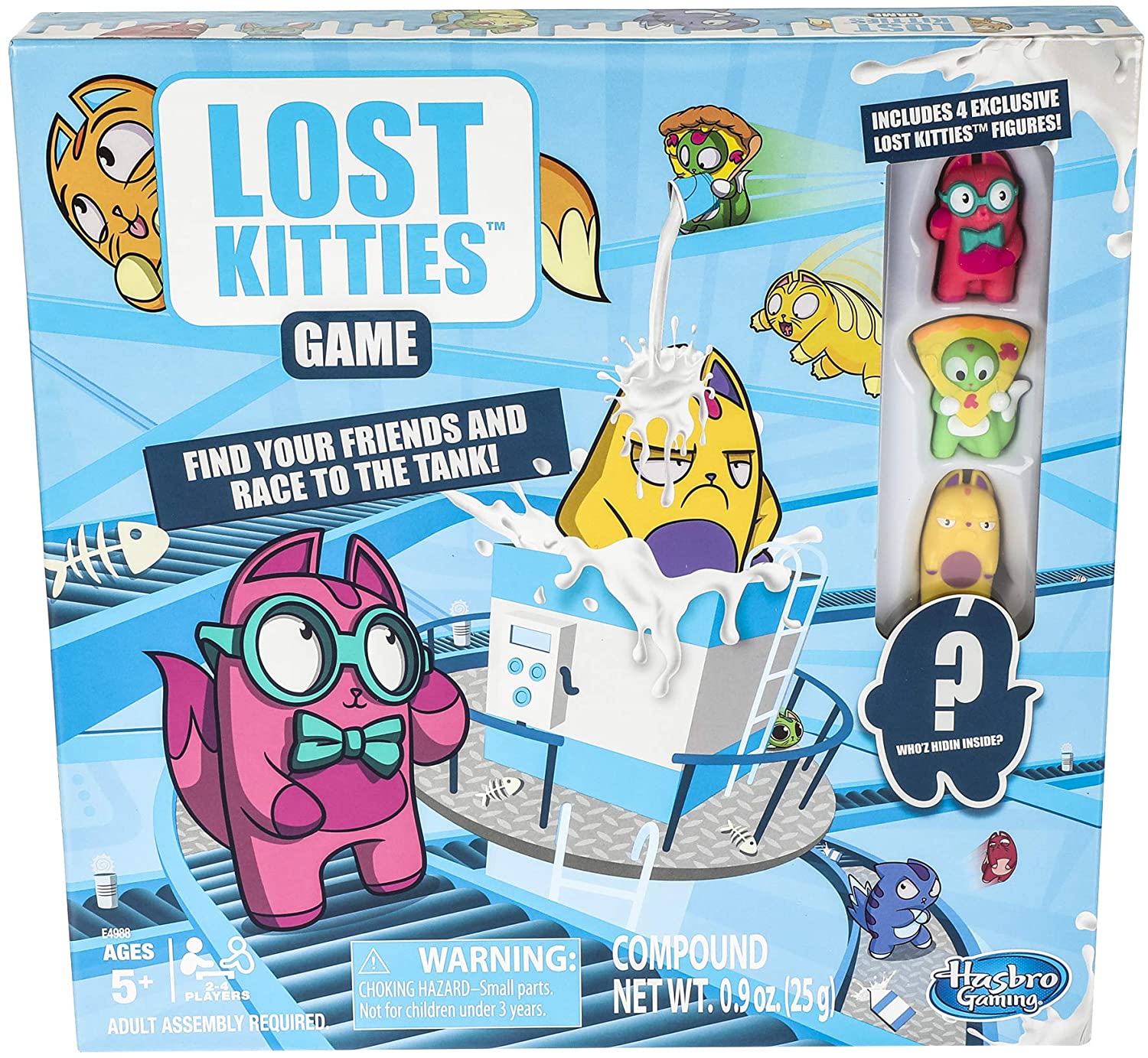 Настольная Игра Котята в Молоке 4 Эксклюзивные фигурки Lost Kitties Hasbro  E4988 – фото, отзывы, характеристики в интернет-магазине ROZETKA от  продавца: ActionToyStore | Купить в Украине: Киеве, Харькове, Днепре,  Одессе, Запорожье, Львове