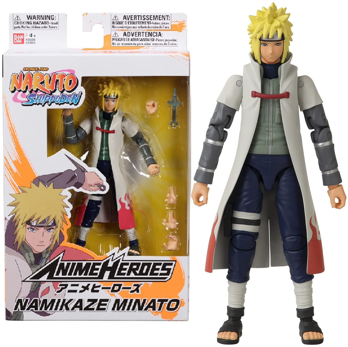 Фигурка Аниме Наруто Минато Намикадзе Anime Heroes Namikaze Minato Bandai  36905 – фото, отзывы, характеристики в интернет-магазине ROZETKA от  продавца: ActionToyStore | Купить в Украине: Киеве, Харькове, Днепре,  Одессе, Запорожье, Львове