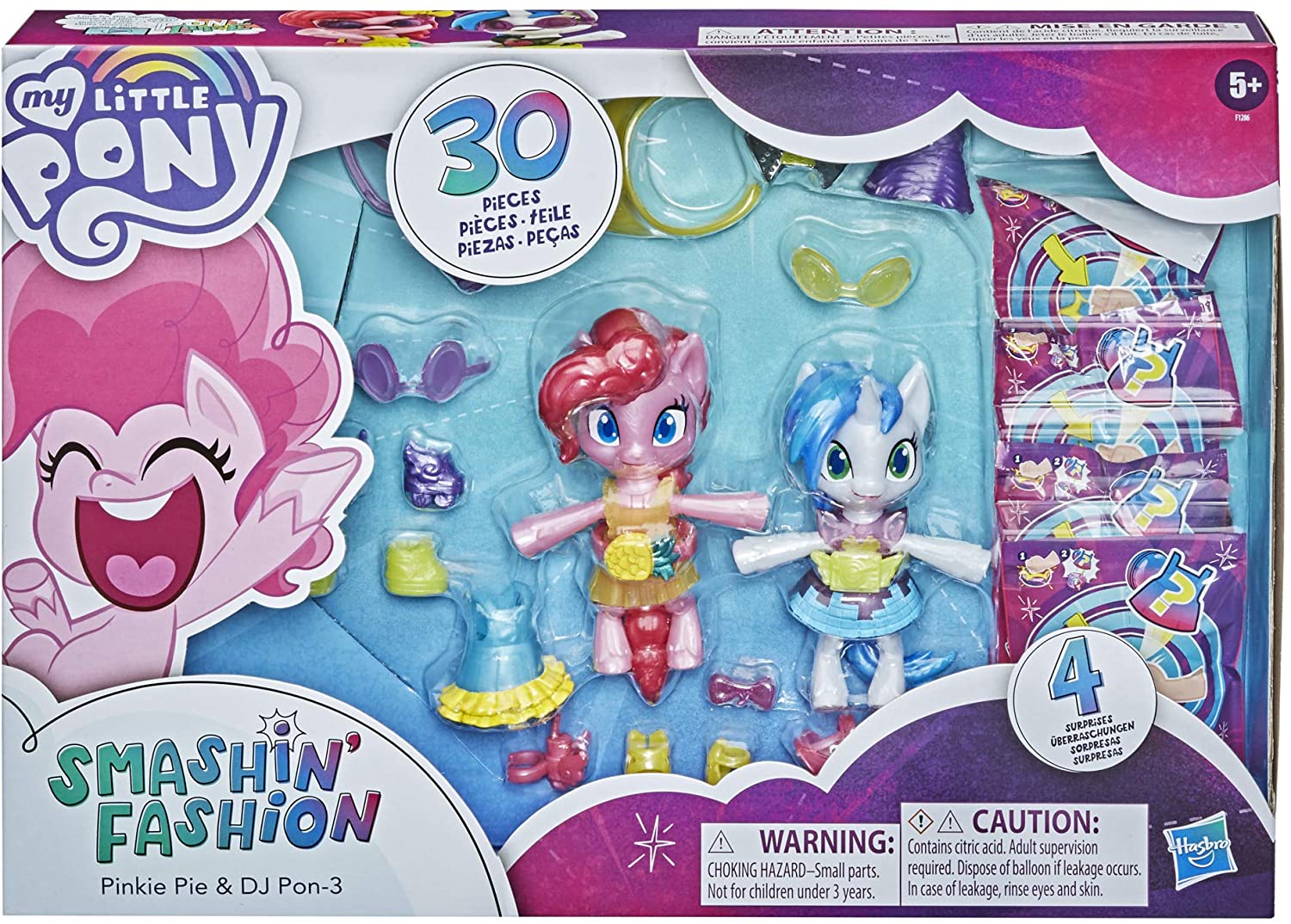 Пони Пинки Пай и ДиДжей Пон 30 аксессуаров My Little Pony Smashin Fashion  Hasbro F1286 – фото, отзывы, характеристики в интернет-магазине ROZETKA от  продавца: ActionToyStore | Купить в Украине: Киеве, Харькове, Днепре,