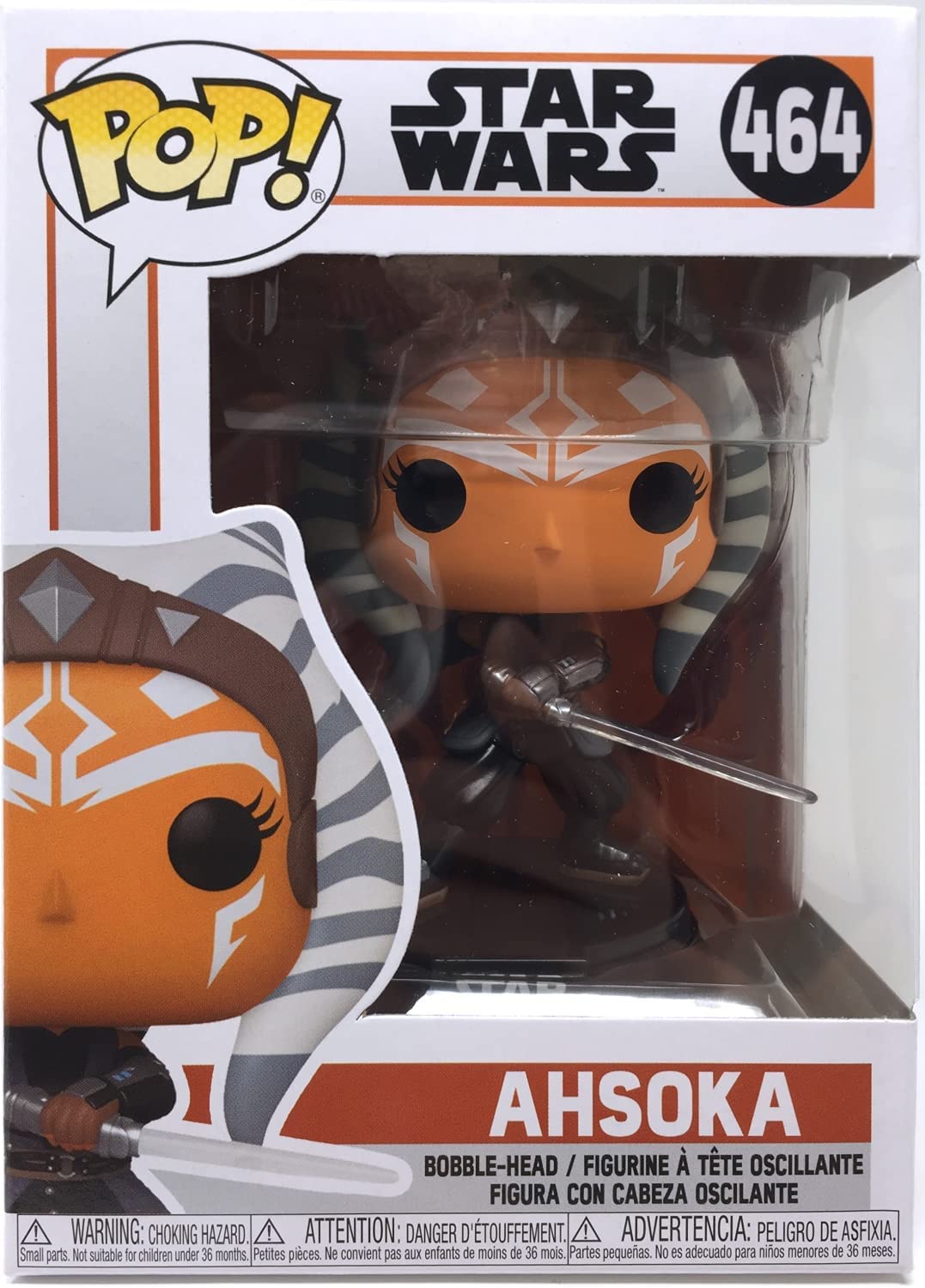 Фигурка Фанко Асока Тано со Световыми Мечами Звездные Войны №464 Star Wars  Ahsoka Tano with Lightsabers Funko 54527 – фото, отзывы, характеристики в  интернет-магазине ROZETKA от продавца: ActionToyStore | Купить в Украине: