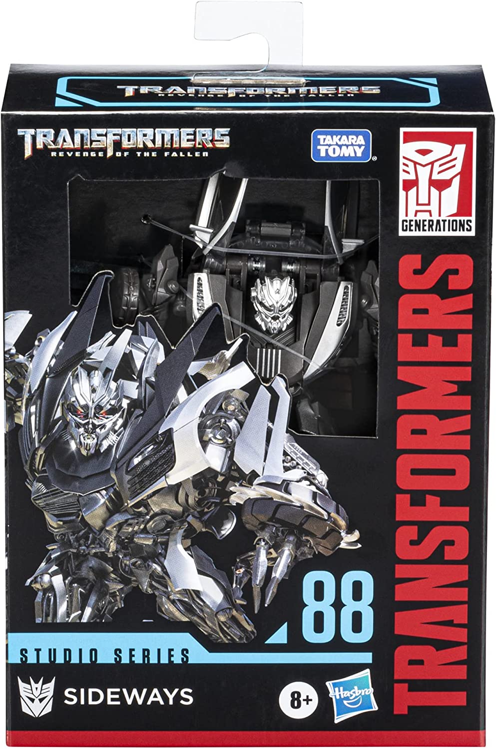 Трансформер Сайдвейс Transformers Studio Series 88 Sideways Revenge of The  Fallen Hasbro F3472 – фото, отзывы, характеристики в интернет-магазине  ROZETKA от продавца: ActionToyStore | Купить в Украине: Киеве, Харькове,  Днепре, Одессе, Запорожье, Львове