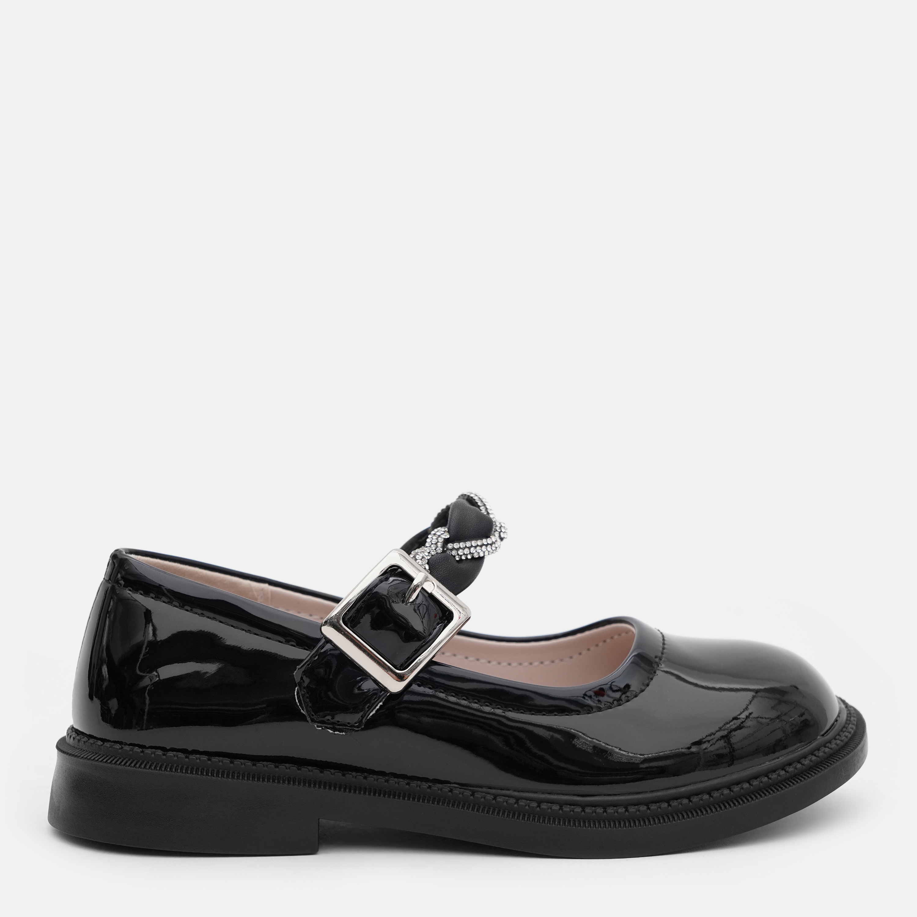 Акція на Дитячі туфлі для дівчинки Apawwa MC283-1 34 Black від Rozetka