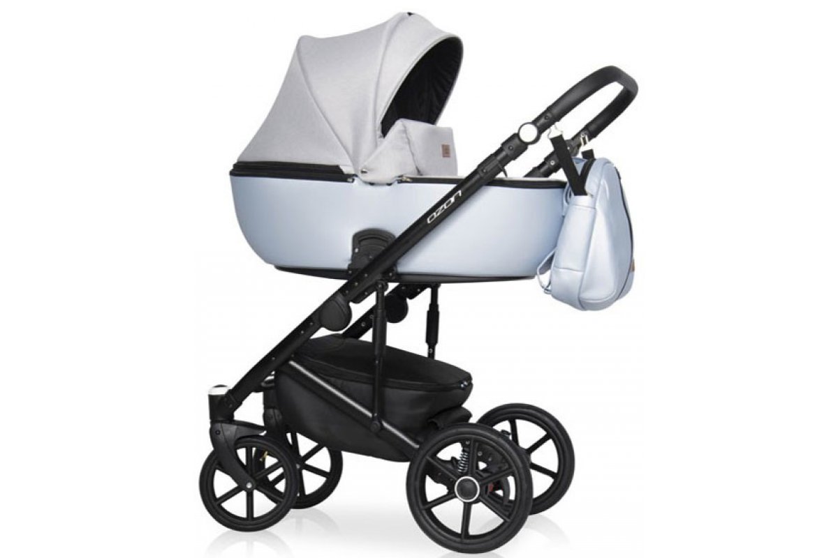 

Универсальная коляска 2 в 1 Riko Ozon Shine 02 Light Blue