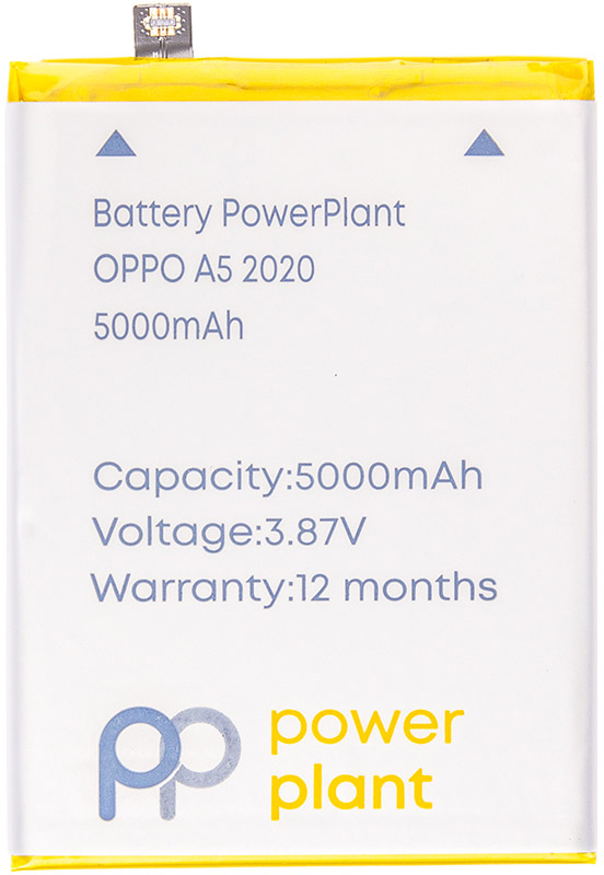 

Аккумулятор PowerPlant OPPO A5 2020 5000 мАч