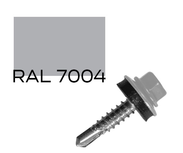 

Саморез кровельный по металлу MAXPRO с шайбой EPDM RAL-7004 5,5х25 250 шт (SDSM-5525)