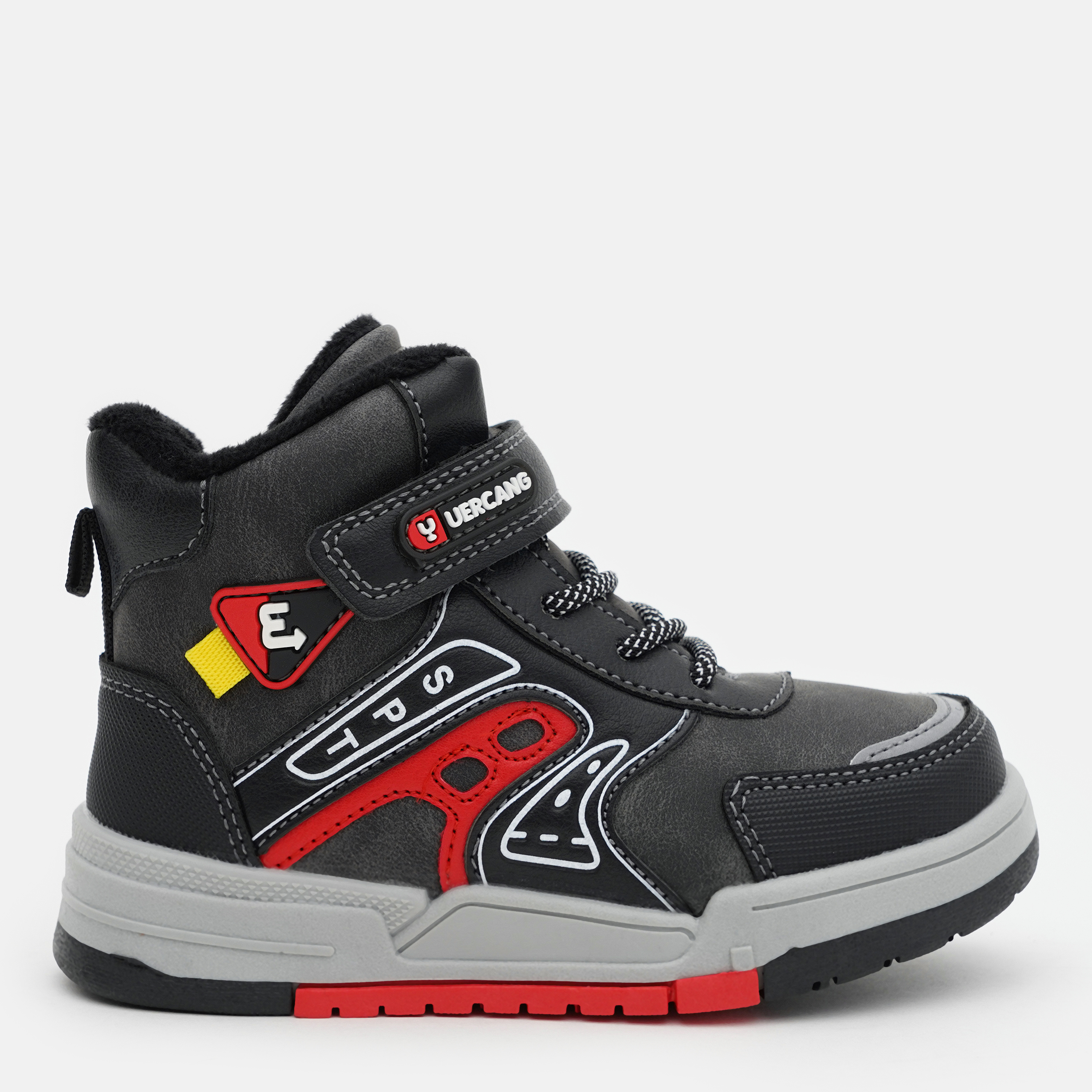 Акция на Дитячі зимові черевики для хлопчика BBT Kids X022-19BR 27 Чорні от Rozetka