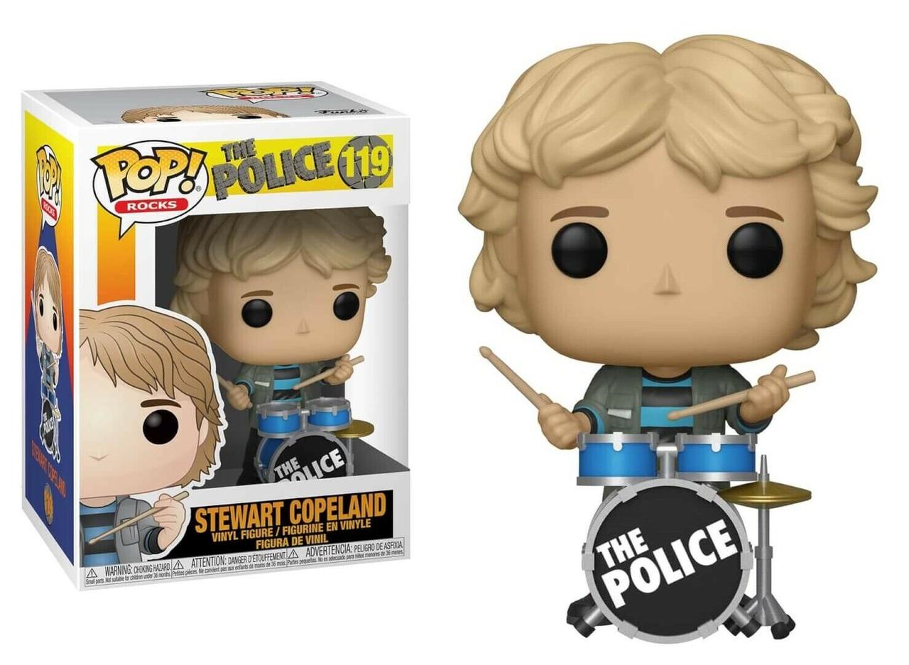 

Фигурка Funko Pop Фанко Поп Полис Стюарт Коупленд The Police Stewart Copeland 10 см TP AS 119