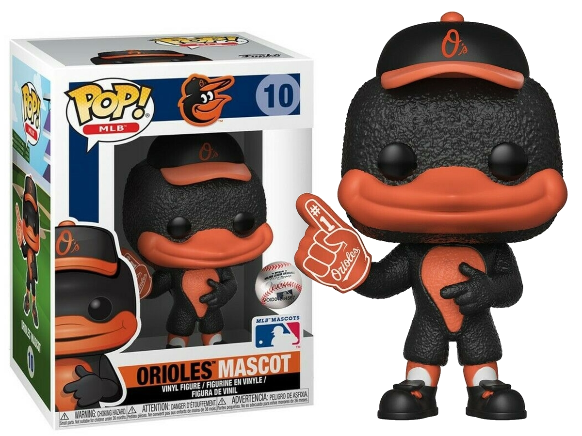 

Фигурка Funko Pop Фанко Поп Талисманы Балтимор Ориолс Иволга MLB Baltimore Mascote 10см MLB OM 10