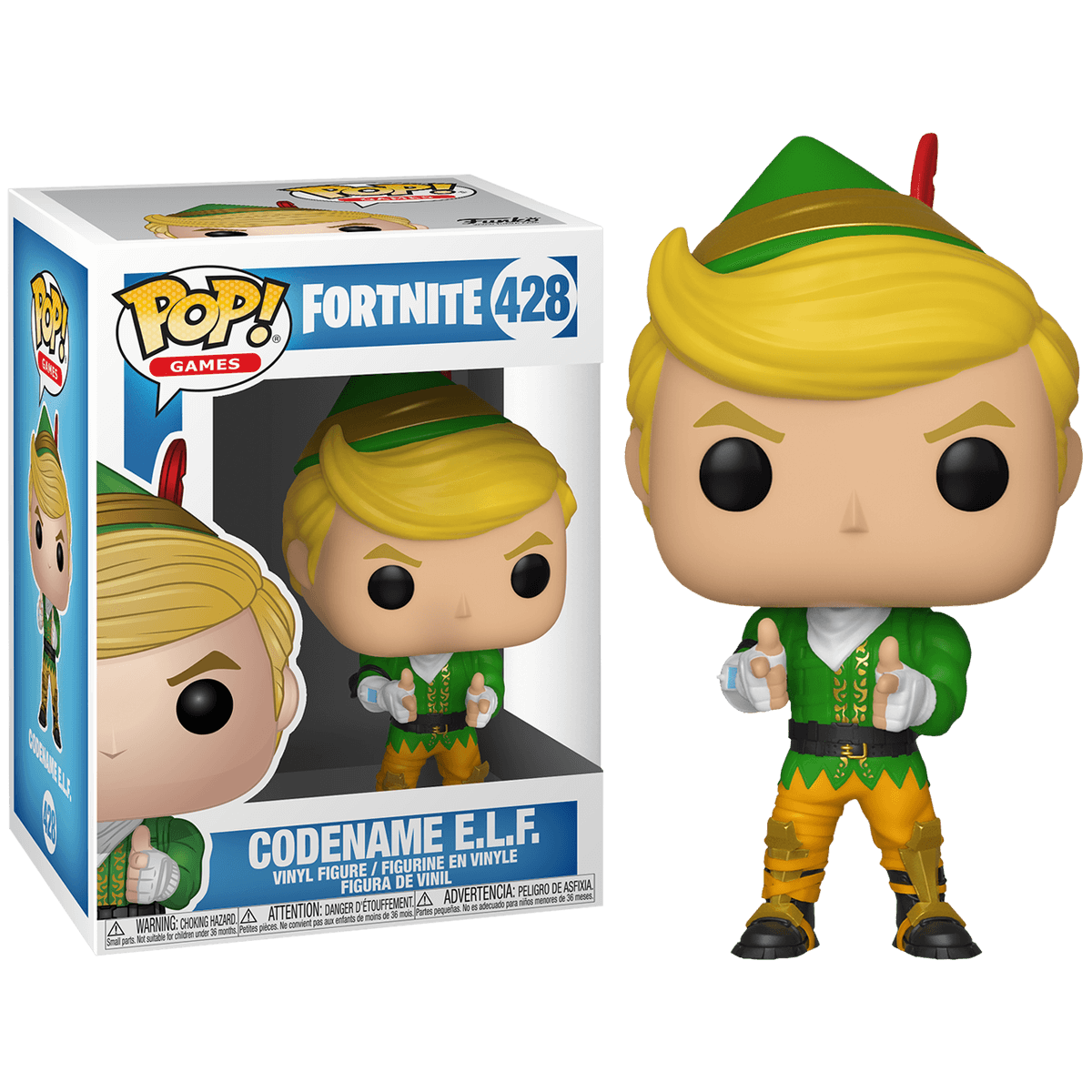 

Фигурка Funko Pop Фанко Поп Фортнайт Єльф Fortnite Codename E.L.F. 10 см F CN 428