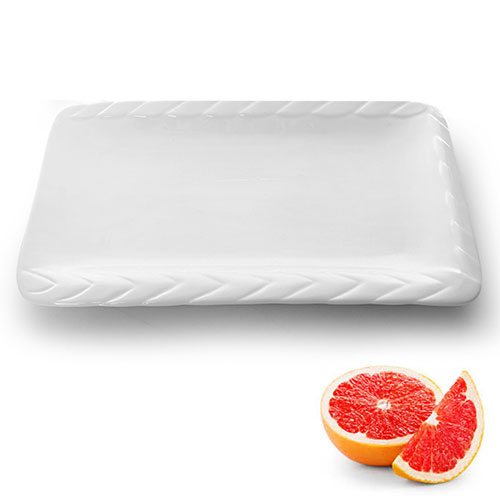 

Блюдо сервировочное прямоугольное фарфор "Коса" 12"(30.5*19см) Stenson (MC2630/MC2630-12)