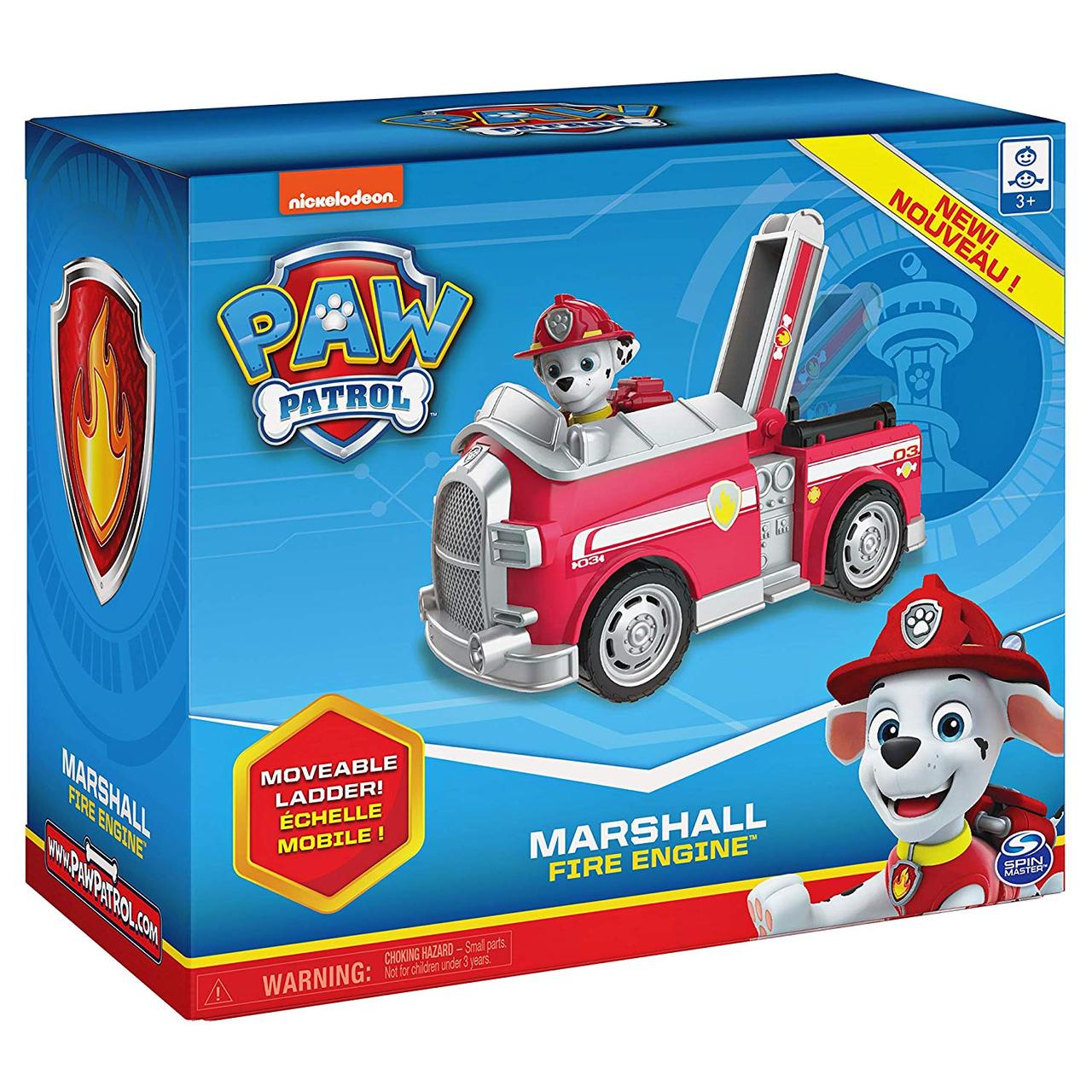 Машинка с фигуркой Paw Patrol Маршал на пожарной машине Щенячий патруль  6054968 Spin Master – фото, отзывы, характеристики в интернет-магазине  ROZETKA от продавца: Bambamtoys | Купить в Украине: Киеве, Харькове,  Днепре, Одессе,