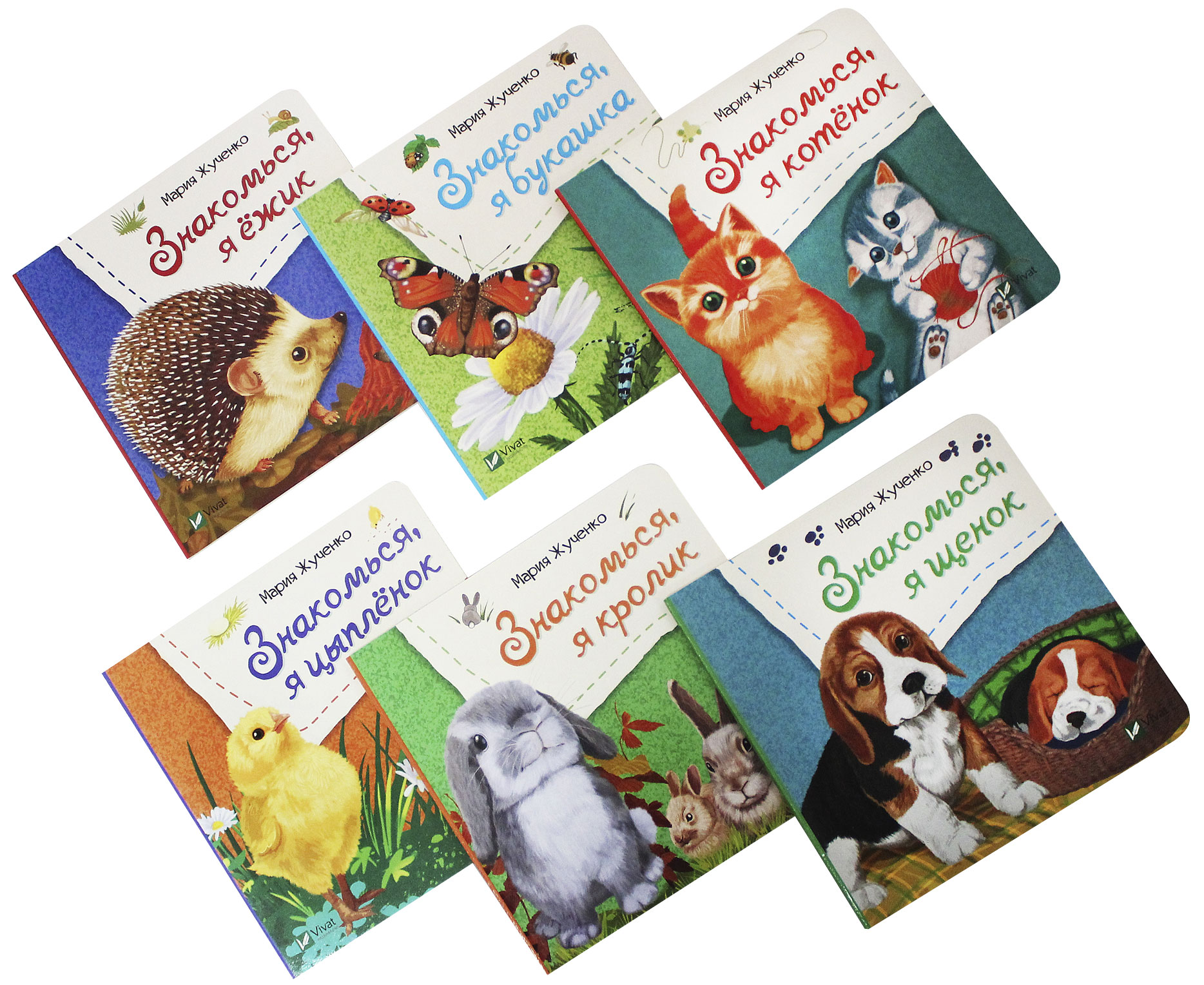 

Знакомься. Комплект из 6 книг - Жученко М. (4820000076166)