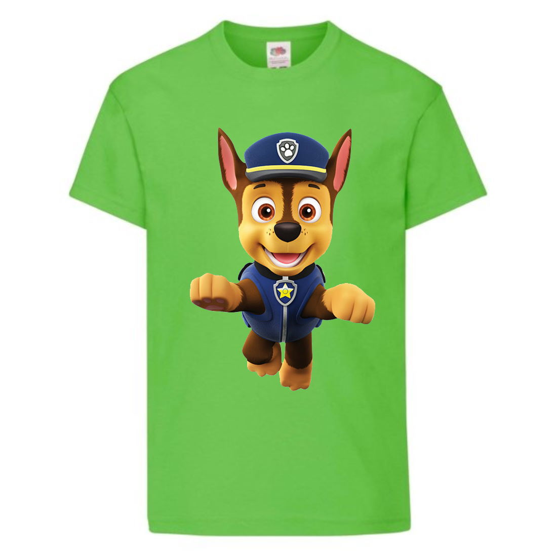 

Футболка детская Щенячий патруль (Paw Patrol) светло-зеленая (racer-2-green) размер 116 см