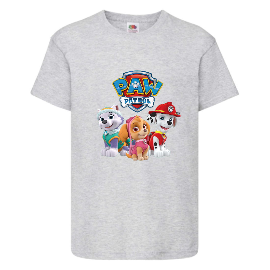 

Футболка детская Щенячий патруль (Paw Patrol) Скай, Эверест, Маршал серая 128 см