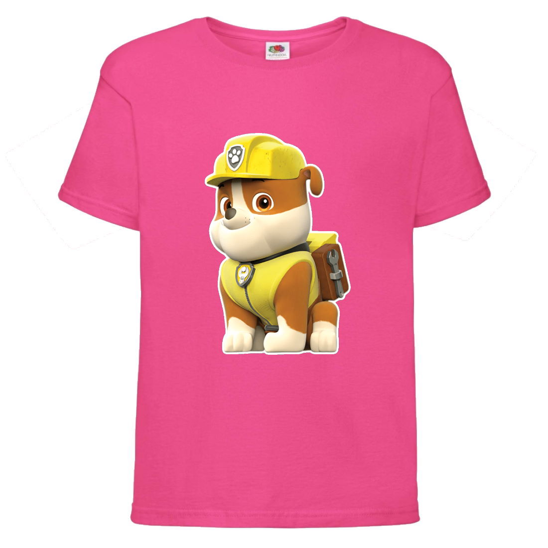 

Футболка детская Щенячий патруль (Paw Patrol) розовая (krepish-pink) размер 116 см