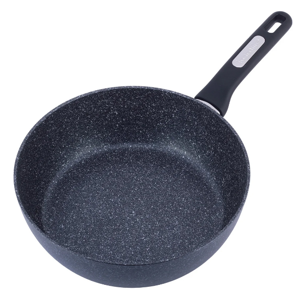 

Сотейник 30*8 см с покрытием чёрный мрамор из литого алюминия Kamille KM-5397MR