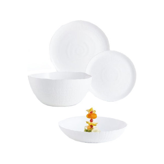

Сервиз столовый 19 предметов Luminarc Ammonite White P9103