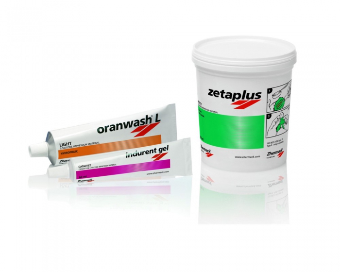 

С-силиконовая оттискная масса Zhermack Zeta Plus (Зета плюс), комплект Комплект