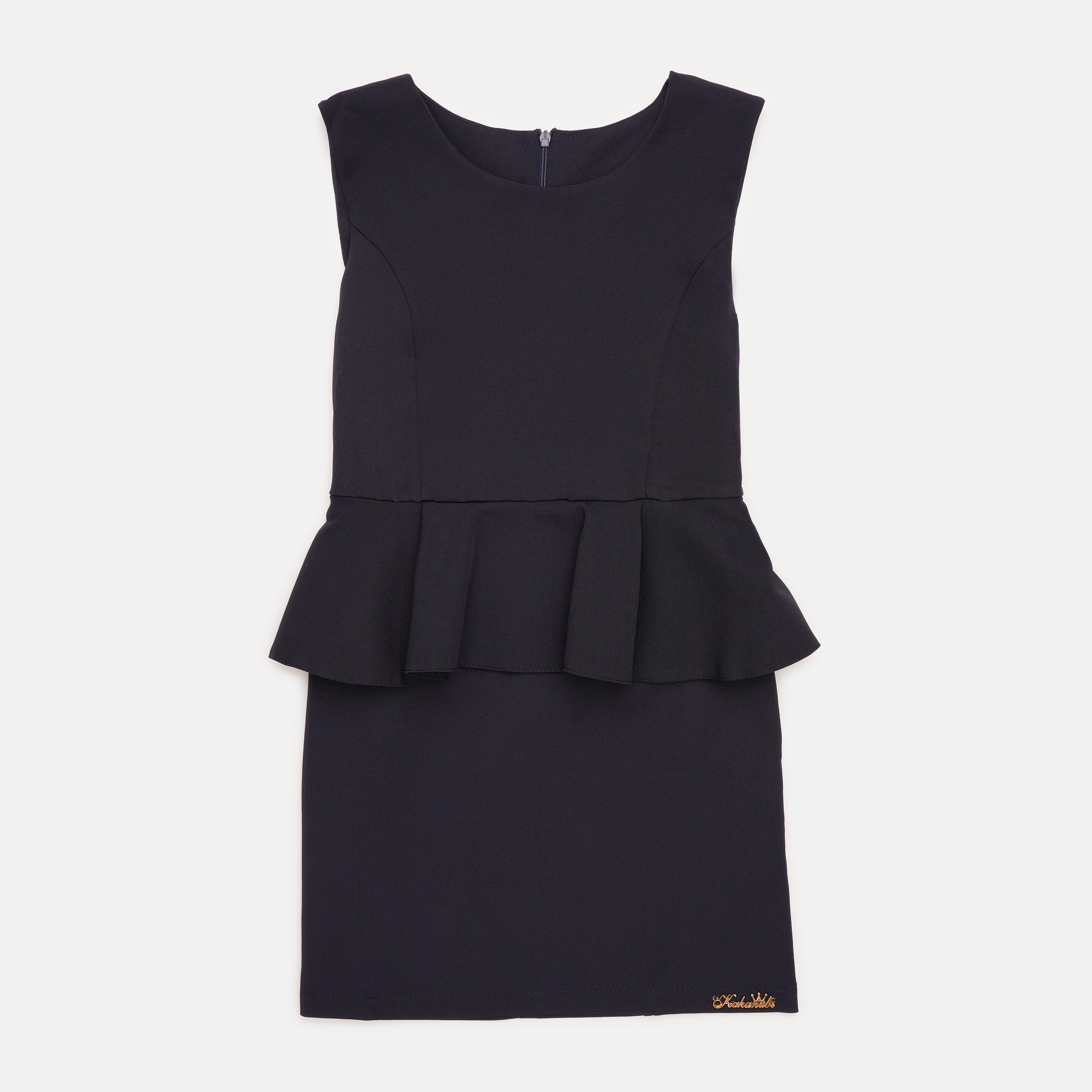 Zara basic best sale peplum dress