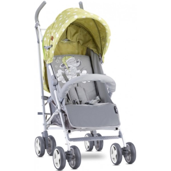 

Коляска прогулочная Lorelli IDA Green/Grey Elephant (22721)