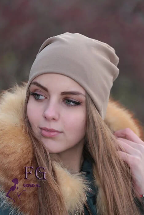 

Шапка Fashion FG31-BIEGE Бежевый