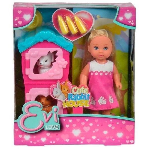 

Набор с куклой Эви Домик кроликов, Steffi & Evi Love SIMBA TOYS