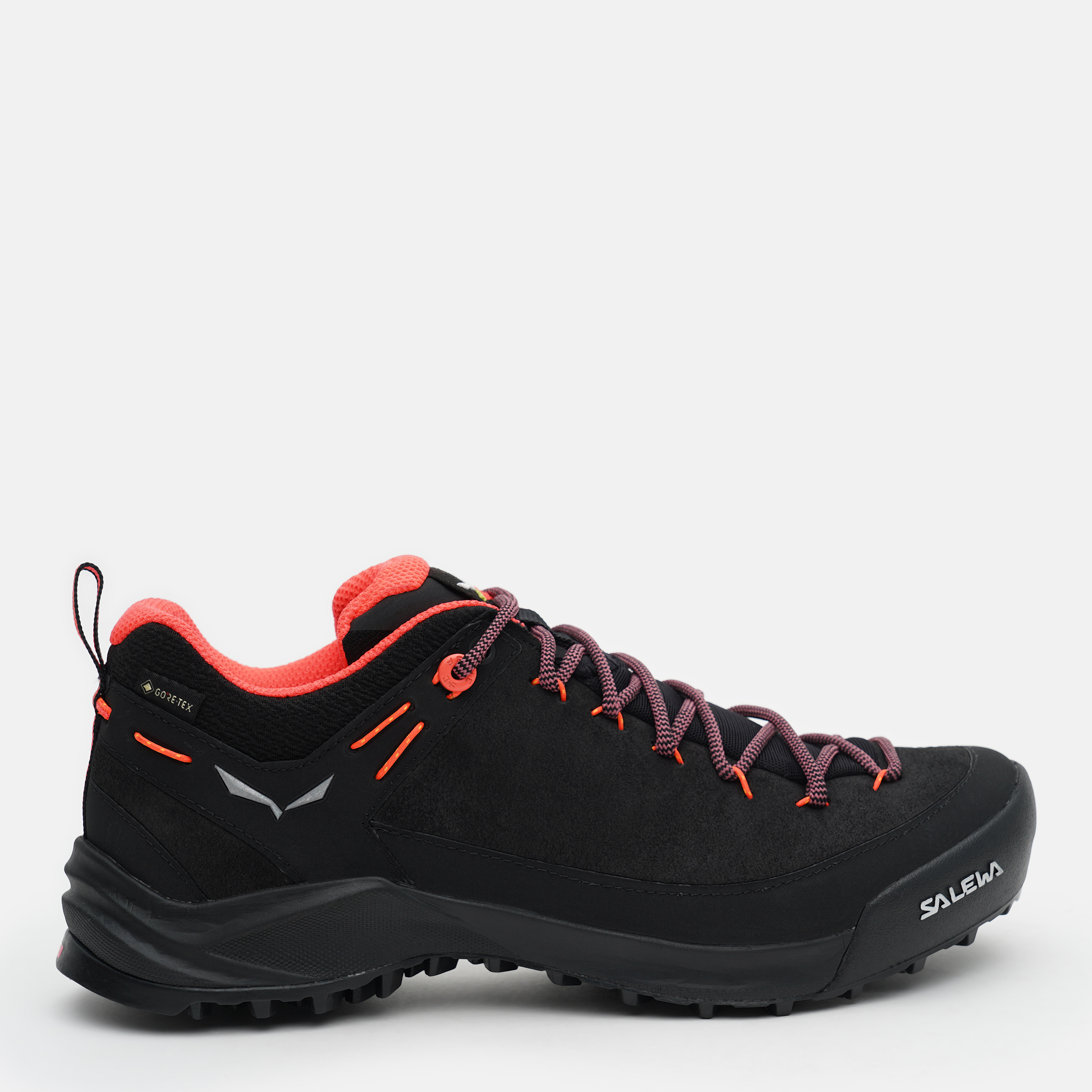 Акція на Жіночі кросівки з Gore-Tex Salewa Ws Wildfire Leather Gtx W 61417/0936 36 (3.5UK) 22.5 см Black/Fluo Coral від Rozetka