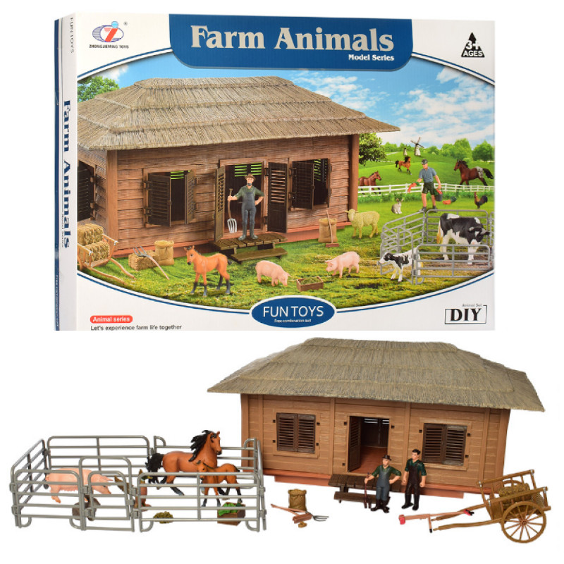 

Игровой набор Ферма с животными Q 9899 ZJ63 С Домашние животные (83055)