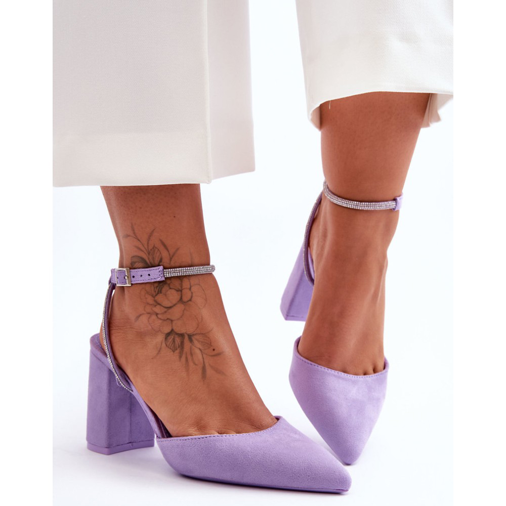 Акція на Жіночі туфлі Lirosa 37 Фіолетові від Rozetka