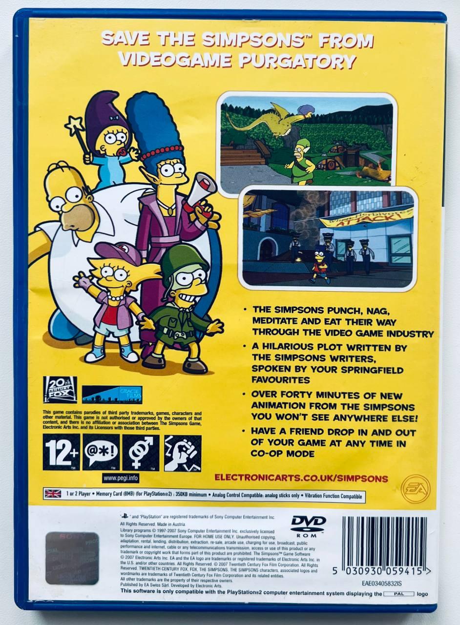 ROZETKA » The Simpsons Game, Б/У, английская версия - диск для PlayStation  2 от продавца: RetroGaming Shop купить в Украине: цена, отзывы