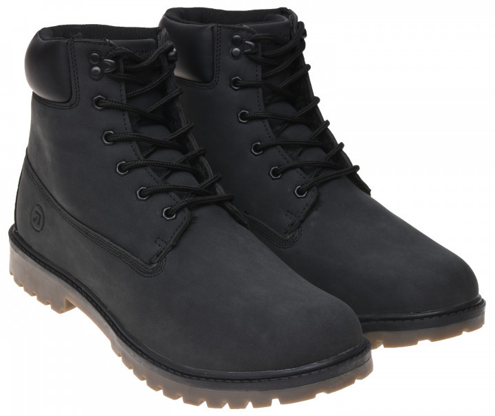 

Зимние ботинки Restime 18104 чёрные р.37-24,5 см