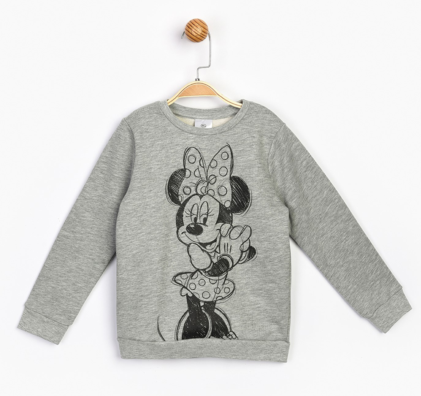 Акция на Свитшот Disney Minnie Mouse MN17218 98 см Серый (8691109860255) от Rozetka UA