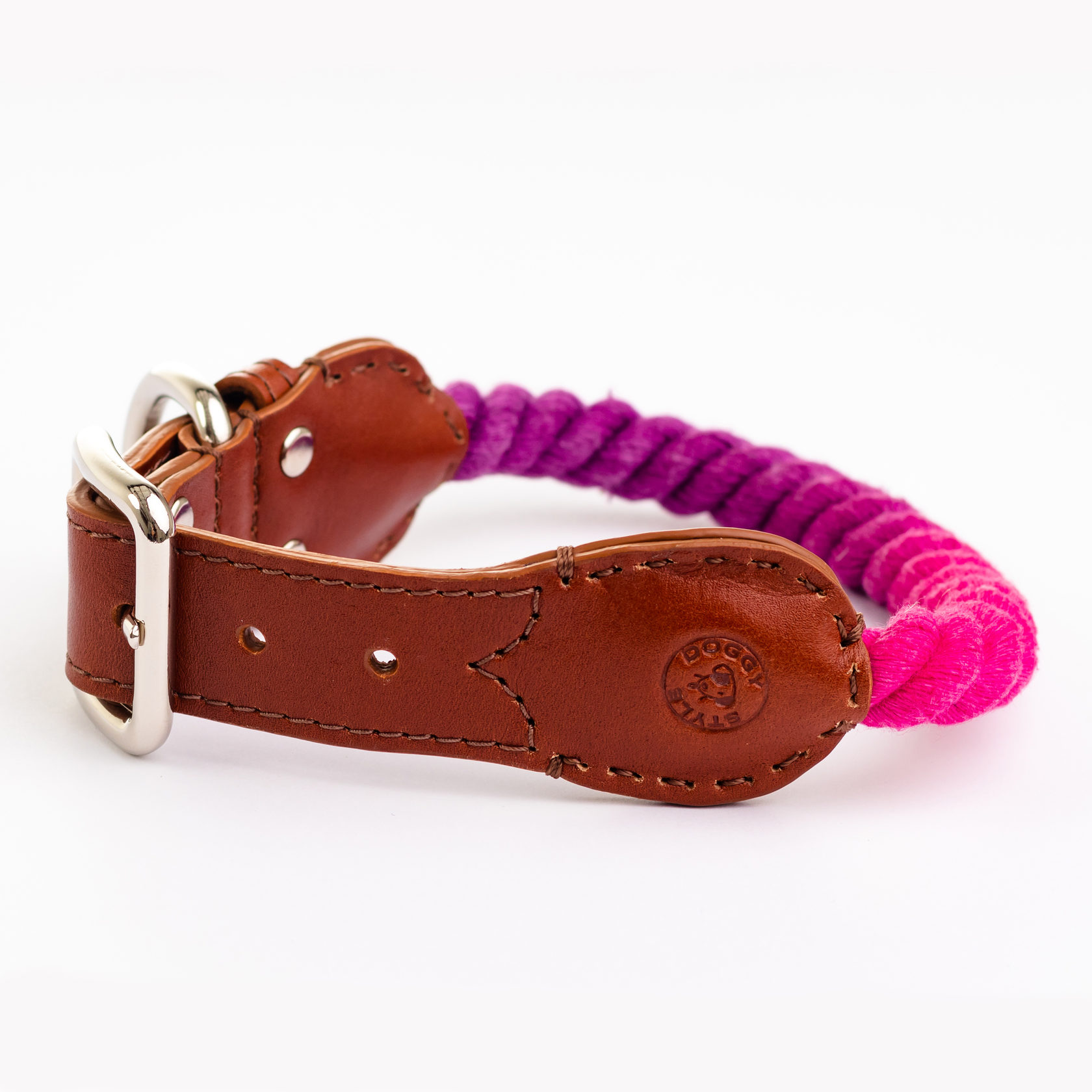 

Ошейник Doggy style Hugo - Фиолетово-розовый - L (40-48 см.)
