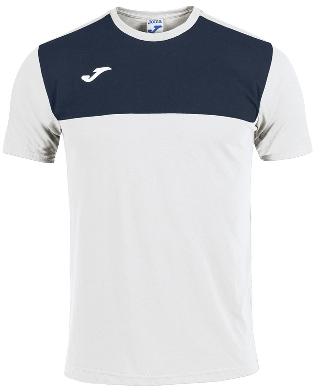 

Футболка Joma Winner 101683.203 S Белая с темно-синим