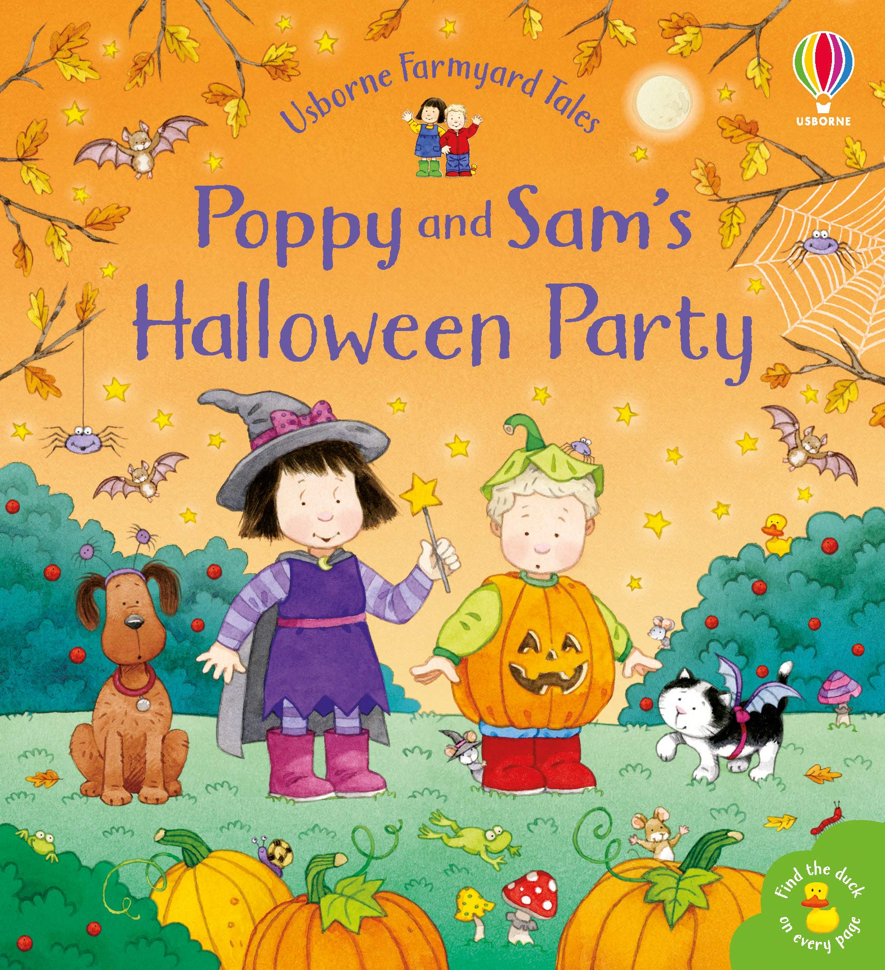 

Книга на английском языке Poppy and Sam's Halloween Party (Usborne Farmyard Tales) от автора Sam Taplin , Illustrated by Simon Taylor-Kielty и издательства Usborne Publishing Ltd из Великобритании