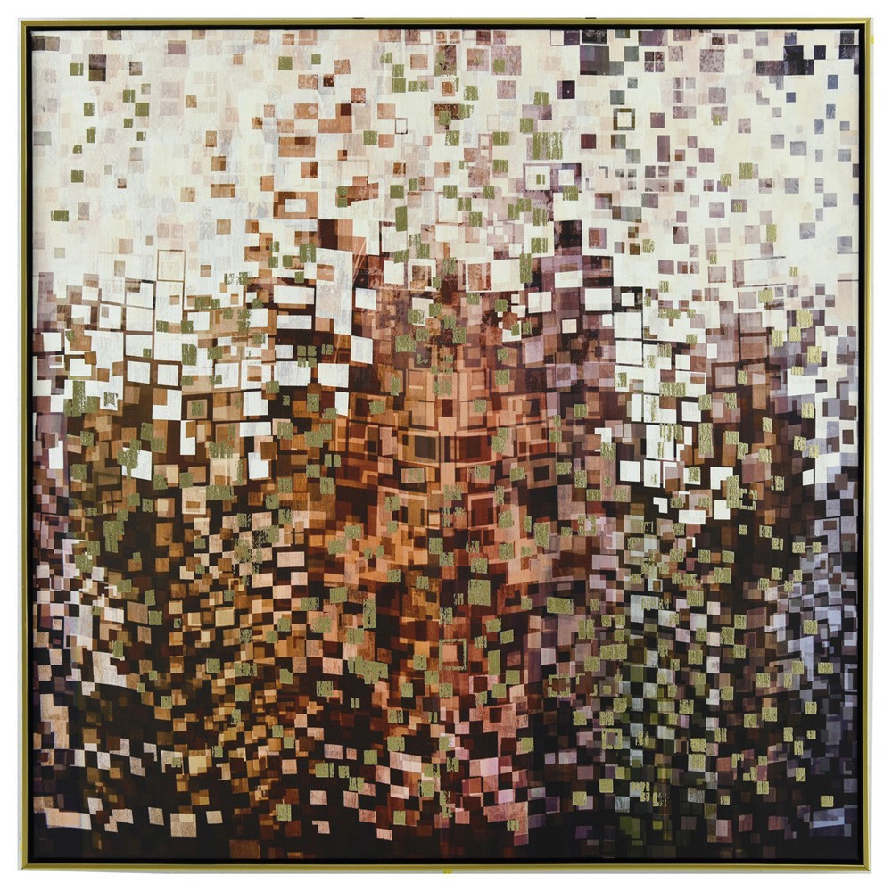 

Картина Open Space Mosaic 100x100 см X-P1142G-1