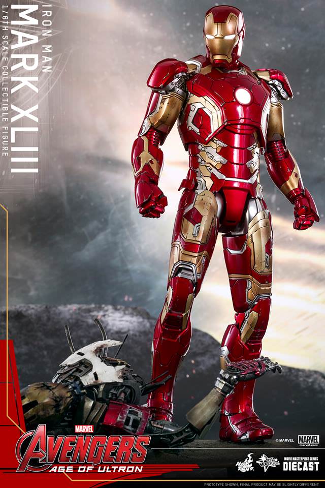 

Коллекционная фигурка Hot Toys Железный Человек модель Mark XLIII (Diecast)