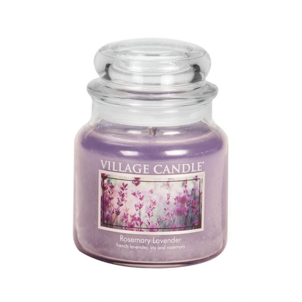 

Ароматическая свеча Village Candle Розмарин и лаванда (389 г)